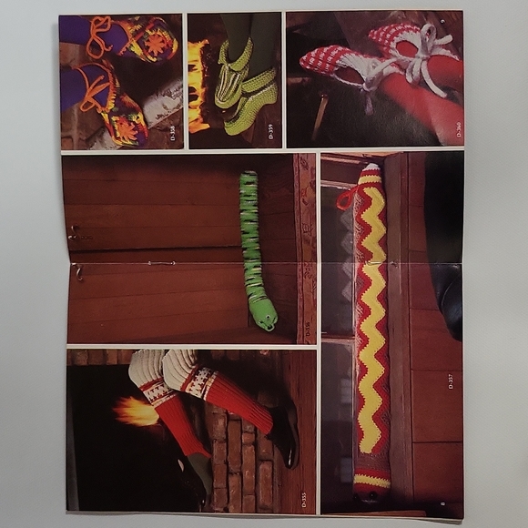 Cold Weather Comforts 1981 Coats And Clark Book No. 262 Red Heart Knitting - Picture 2 of 8